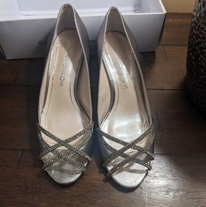 Caparros Eliza Peep Toe Heels